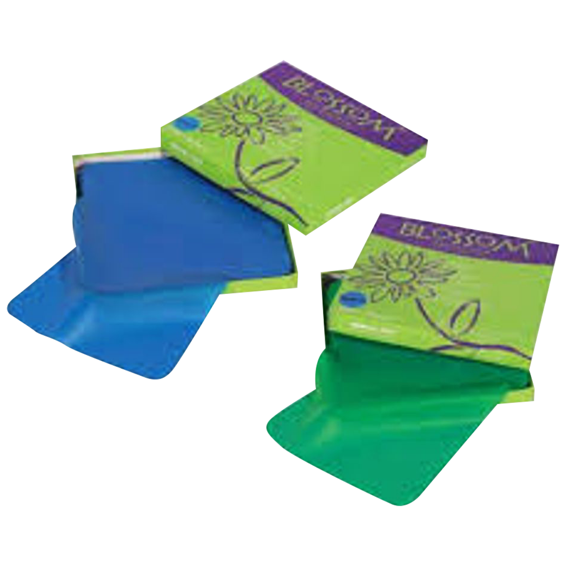 Dique de Hule 6 x 6 Azul Blossom - Image 2