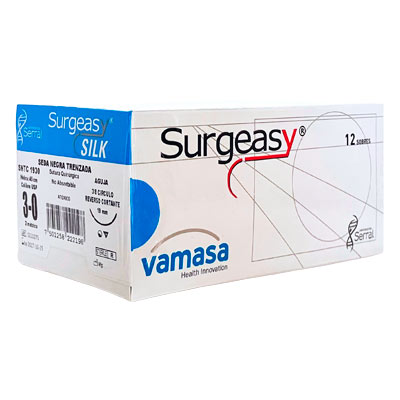 Sutura Seda Negra Trenzada – Surgeasy