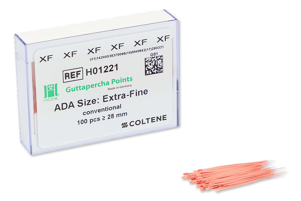Puntas de Gutapercha HYGENIC – Coltene