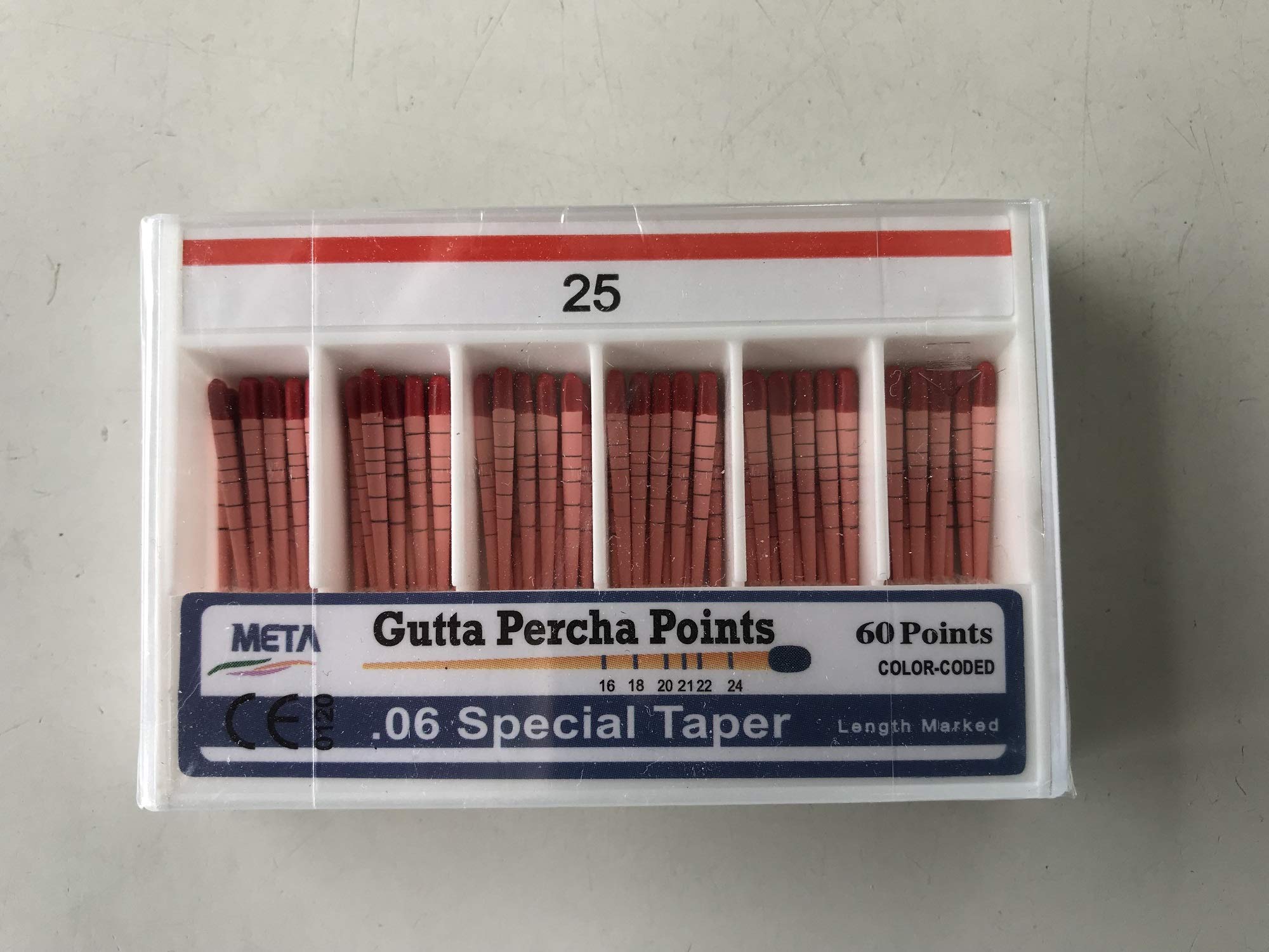 Puntas de Gutapercha Meta Dental Corp – ISO Standard