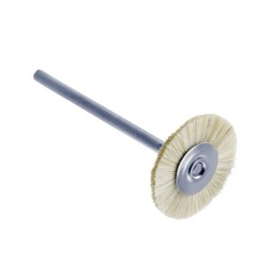 Cepillo Montado Pelo de Cabra Blanco