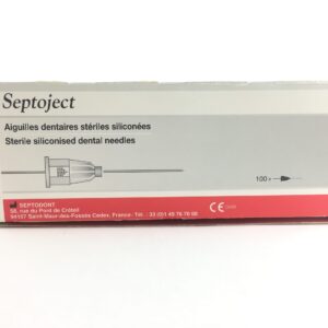 Agujas Septodont® para Anestesia Dental – Caja con 100 Piezas