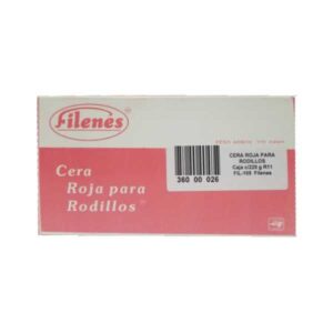 Cera Roja para Rodillos No. 7 Filenes®