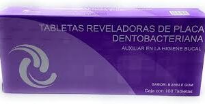Pastillas Reveladoras Viarden® – Control de Placa Dental (100 Piezas)