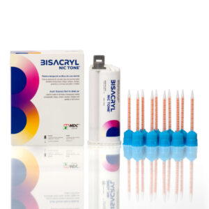 BISACRYL 10:1 Cartucho 76 g + 10 puntas mezcladoras