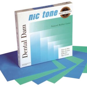 Dique de Hule 6 x 6 Azul Nic Tone | Grosor Grueso