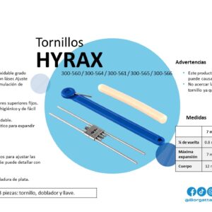 Tornillos Hyrax para Expansión Rápida – Borgatta