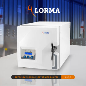 Autoclave Lorma® 12 Litros – Esterilización a Vapor para Clínica Dental