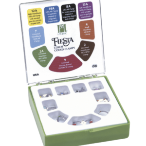 Kit de Grapas Hygienic® Fiesta – C/9 Piezas con Estuche Plástico