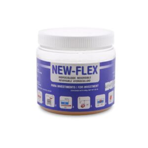 New Flex® para Investimento – Hidrocoloide Reversible para Duplicación Dental