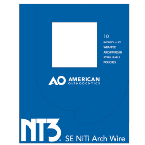 Arcos de Niti NT3® SE Redondos y Cuadrados C/10 Pzs – American Orthodontics