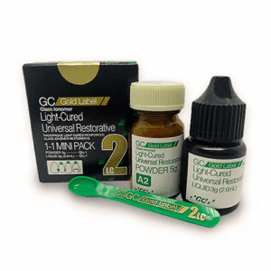 Ionómero de Vidrio Fotocurable GC Fuji II LC Mini Kit