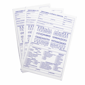 Historias Clínicas Dentales TEC – Paquete con Formatos Odontológicos