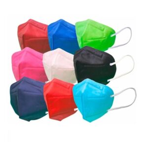 Cubrebocas KN95 Desechable 5 Capas Colores Varios Alta Protección
