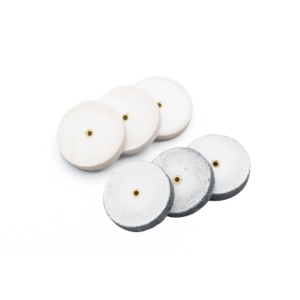 Piedra Mizzy Heatless por Pieza Blanca y Gris